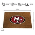 thumbnail image 3 of Logo Brands San Francisco 49ers Doormat, 3 of 5