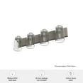 thumbnail image 5 of Hunter Devon Park with Clear Glass Bathroom Vanity Wall Light Fixture, 5 of 8
