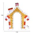 thumbnail image 6 of Member's Mark 10' Pre-Lit Twinkling Gingerbread Arch, 6 of 6