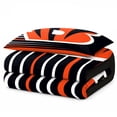 thumbnail image 2 of Logo Brands Cincinnati Bengals Twin/Twin XL Comforter Set, 2 of 5