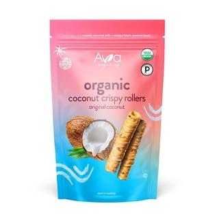 Ava Organics Coconut Crispy Rollers, 14.1 oz.