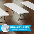 thumbnail image 5 of Lifetime 8' Tables and Chairs Combo (32 Count), 5 of 16