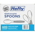 thumbnail image 4 of Hefty White Plastic Spoons, 600 ct., 4 of 4