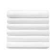 thumbnail image 2 of Hospitality Bulk Flat Bed Sheets, 6-Pack, White, Assorted Sizes, 2 of 7