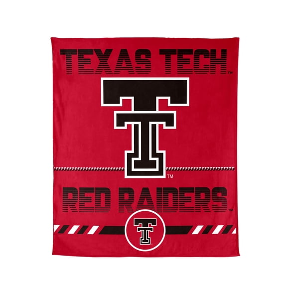 Logo Brands Texas Tech Red Raiders 60"x70" Super Plush Blanket