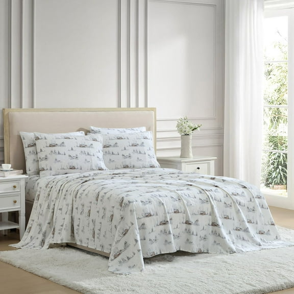 Lenox Flannel Sheet Set, Assorted Sizes