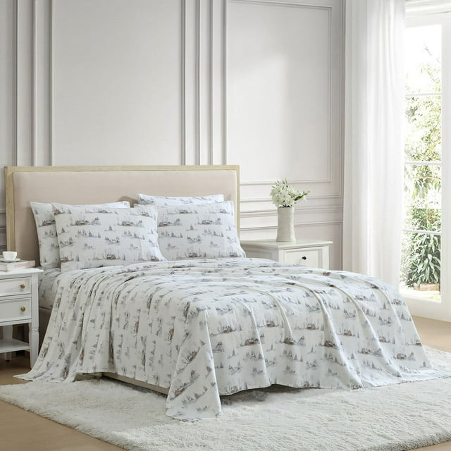 Lenox Flannel Sheet Set, Assorted Sizes