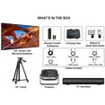 thumbnail image 6 of Fugoo Outdoor Projector & Soundbar Bundle with Tripod & 120" Foldable Screen, 6 of 13