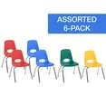 thumbnail image 5 of 12" Stack Chair Swivel Glide, 6-Piece, Choose Color, 5 of 8