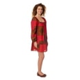 thumbnail image 3 of BILA Women's Siesta Long Sleeve Cotton Mini Dress, 3 of 9