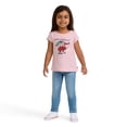 thumbnail image 6 of Levi's Toddler Girls 2-Pack Graphic Tee, 6 of 11