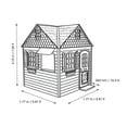 thumbnail image 20 of Lifetime 7' Tall Imagination Playhouse, 20 of 20