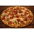 thumbnail image 3 of Member's Mark 16" Take 'N Bake Three Meat Pizza, 3 of 5