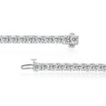 thumbnail image 4 of Lab Created Round Cut Diamond Tennis Bracelet in 18K Gold, 4 of 8