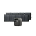 thumbnail image 1 of 3600 Watt EcoFlow DELTA 3 Portable Power Station with 2pcs Solar Panel, 1 of 8