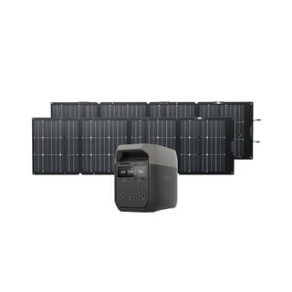 2200 Watt EcoFlow DELTA 3 Portable Power Station with 2pcs Solar Panel