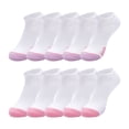 thumbnail image 1 of Member's Mark Girls 10-Pack Seamless Toe No-Show Sock, 1 of 4