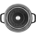thumbnail image 5 of Staub Cast Iron 4-Quart Round Cocotte With Glass Lid, 5 of 5