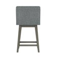 thumbnail image 14 of HH2 Home Upholstered Tapered Back Wood Adjustable Height Swivel Bar Stool, 14 of 19
