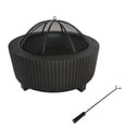 thumbnail image 2 of Member's Mark Ribbed 40" Round Wood-Burning Fire Pit, 2 of 7