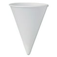 thumbnail image 1 of Solo Cone Cold Water Paper Cups, White 4 oz., 5000 ct., 1 of 7