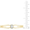 thumbnail image 5 of 1.46 CT. Emerald Cut Lab Created Diamond Bracelet in 14K Gold, 5 of 9