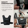 thumbnail image 4 of Centr 20lb Weighted Vest, 4 of 7