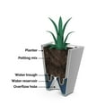 thumbnail image 6 of Mayne Bristol 18" Tall Planter, 6 of 7