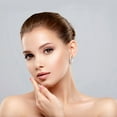 thumbnail image 4 of 3.00 CT. T.W. Pavé Diamond Hoop Earrings in 14K Gold, 4 of 6