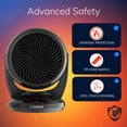thumbnail image 3 of Lasko Whirlwind Heat Orbital Oscillation Ceramic Space Heater with Remote, 3 of 11