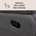 thumbnail image 3 of Fletcher Fabric 3-Piece Reclining Sofa Set, 3 of 11