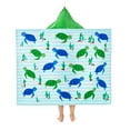 thumbnail image 3 of Member's Mark 100% Cotton Kids' Hooded Towel With Hand Pockets, 3 of 6