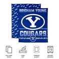 thumbnail image 6 of Logo Brands BYU Cougars 60"x70" Super Plush Blanket, 6 of 7