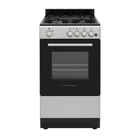 Hamilton Beach 20" Gas Range with Shallow Tray