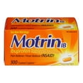 thumbnail image 1 of Motrin IB Pain Reliever Caplets, 200 mg. Ibuprofen, 300 ct., 1 of 10