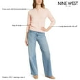 thumbnail image 4 of Nine West Women's Sweater Henley, 4 of 7