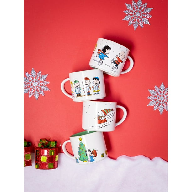 Zak Designs 15oz 4pk Ceramic Holiday Mugs in Gift Box - Samsclub.com