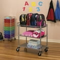 thumbnail image 11 of Member's Mark NSF 3-Tier Heavy-Duty Commercial Utility Cart, 34” L x 18” W x 34.5” H, 11 of 13