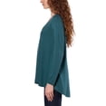 thumbnail image 3 of Hue Women's Long Sleeve Tunic T-Shirt, 3 of 7