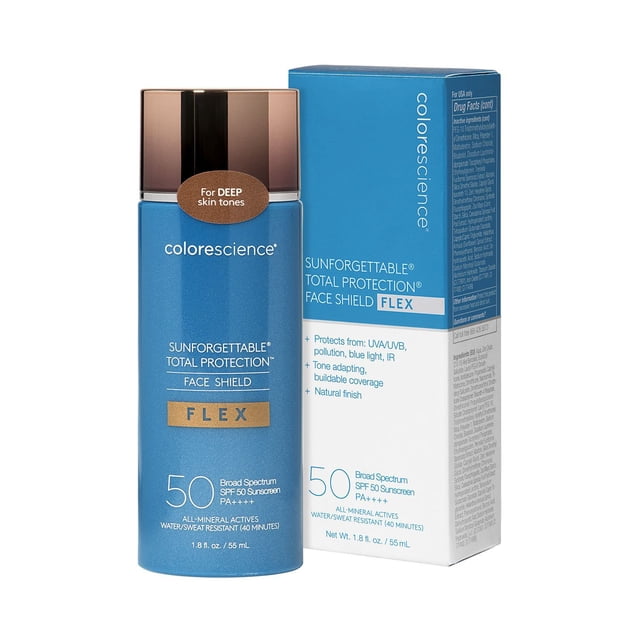 Sunforgettable Total Protection Face Shield Flex, SPF 50, Choose Color
