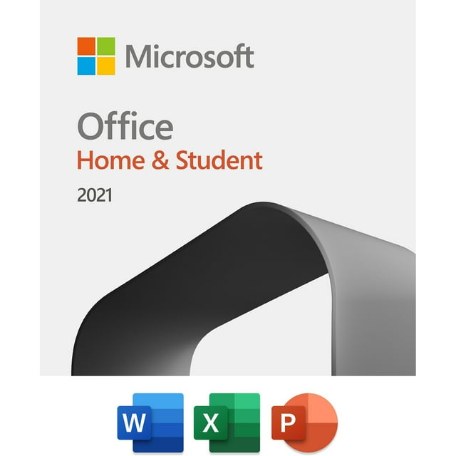 Microsoft Office Home & Student 2021 | One-time purchase for 1 PC or Mac| Download