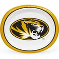thumbnail image 1 of NCAA Oval Paper Plates, 10" x 12", 50 ct., Choose Team, 1 of 7