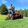 thumbnail image 3 of Yard Force 75Ah Battery Electric Rear Engine Riding Lawn Mower 38 in. Vortex Dual Blade with LCD Digital Display, 3 of 11