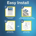 thumbnail image 3 of Filtrete Allergen Reduction Filter for 4" Housings, 1550 MPR, MERV 12, 2 Pack, 3 of 11