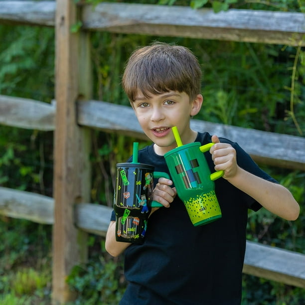 Zak Designs 16-oz Stainless Steel Double-Wall Tumbler for Kids