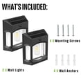 thumbnail image 11 of Westinghouse 600 Lumen Solar Motion Activated Linkable Wall Light, 2pk, 11 of 11