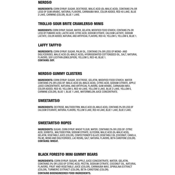 Ferrara Assorted Party Mix, Variety Mix Bag, 40.9 oz, 120 pcs