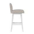 thumbnail image 8 of HH2 Home Upholstered Key Back Wood Adjustable Height Swivel Bar Stool, 8 of 11