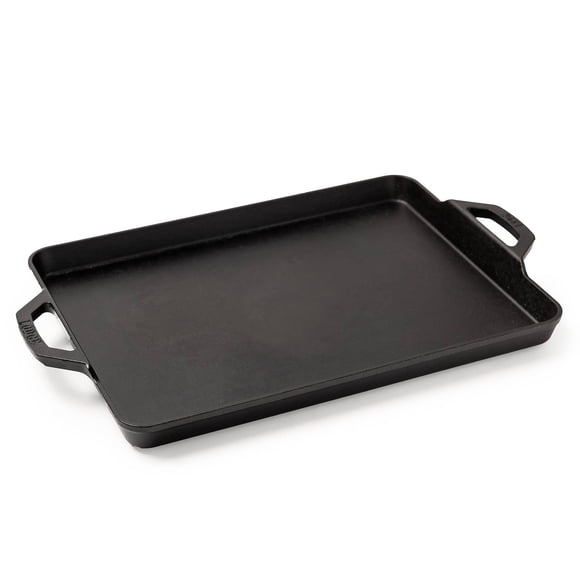 Lodge Seasoned Cast Iron Multi-Use Griddle & Baking Pan, 15.75"x11.50"