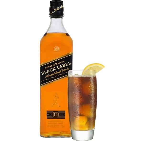 Johnnie Walker Black Label Blended Scotch Whisky 750 ml - Samsclub.com
